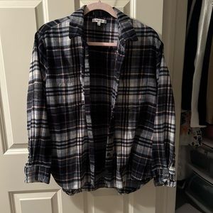 Madewell Plaid Buttonup in Size Medium